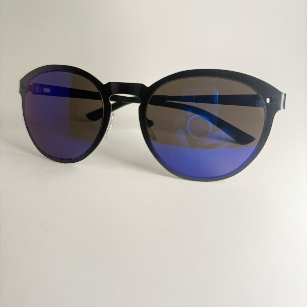Black and Blue Sunglasses